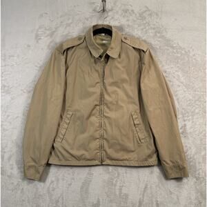 Vintage USN Military 90's Naval Windbreaker Patriot Navy Jacket USA Crewman